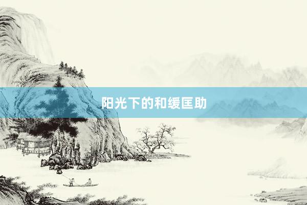 阳光下的和缓匡助